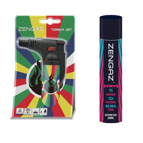 Zengaz Torch Jet Lighter Flag & Zengaz Pure Gas 330ml Refill Buy Online in Zimbabwe thedailysale.shop