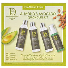 Load image into Gallery viewer, Design Essentials Almond &amp; Avocado Quick Curls Kit
