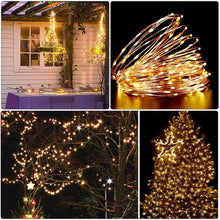 Load image into Gallery viewer, Solar Copper Wire String Light
