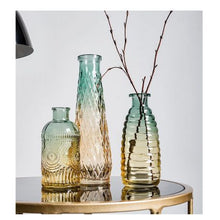 Load image into Gallery viewer, Vase Nordic Decoration Home Transparent Glass Set of 4
