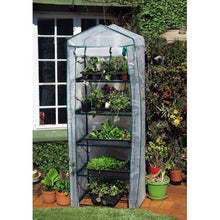 Load image into Gallery viewer, Tiered Walk-in Greenhouse 5 Shelves
