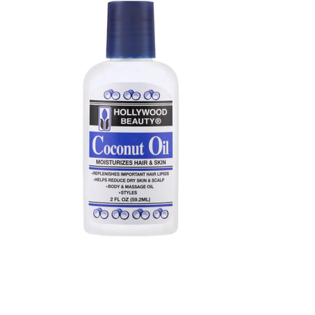 Hollywood Beauty Coconut Oil - 60ml Buy Online in Zimbabwe thedailysale.shop