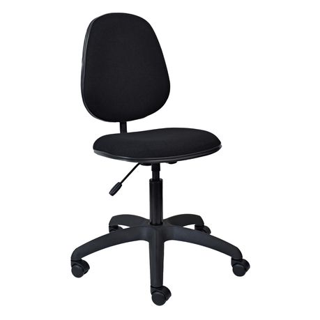 S600 Medium Back Typist Chair - Black Fabric