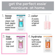 Load image into Gallery viewer, Essie Nail Treatment - Top Coat Matte About You 13.5ml
