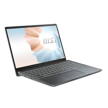 Load image into Gallery viewer, MSI Modern 14 Core i3 8GB 256GB W10P 14 FHD Laptop - Grey
