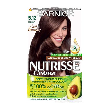 Garnier Nutrisse 5.12 Glacial Brown Buy Online in Zimbabwe thedailysale.shop