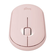 Load image into Gallery viewer, Logitech Pebble M350 Wireless Mouse - Bluetooth - USB - Slim - Silent - Rose
