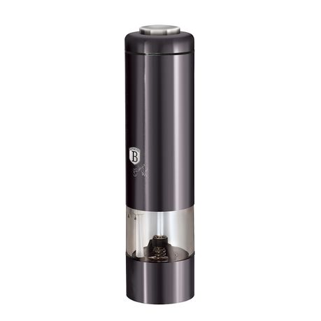 Berlinger Haus 1-Piece Ceramic Grinder Salt OR Pepper Mill - Carbon Pro Buy Online in Zimbabwe thedailysale.shop