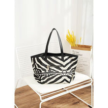 Load image into Gallery viewer, Ladies Zebra Tote Bag - Large
