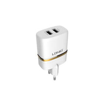 Load image into Gallery viewer, LDNIO Dual Adapter with 2 USB Slots &amp; Micro-USB
