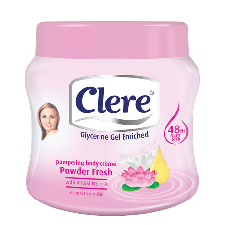 Clere Body Crème - Powder Fresh 300ml Buy Online in Zimbabwe thedailysale.shop