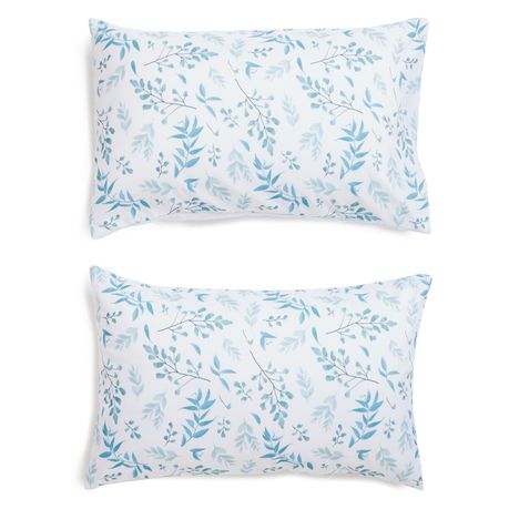 George & Mason - Dusty Blue Pillowcase - Set of 2