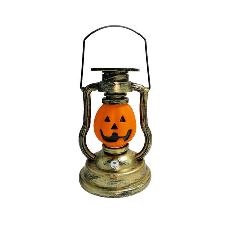 Solar Halloween Pumpkin Lantern