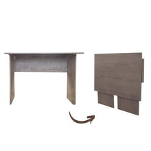 Load image into Gallery viewer, FLIP n FLAT Folding Portable Desk 100x60cm - Rustic Wood
