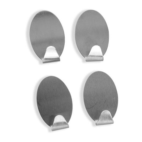 Stainless Steel Hooks- Oval (4) Buy Online in Zimbabwe thedailysale.shop