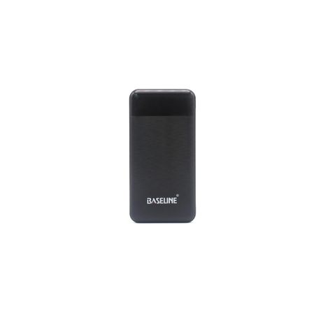 Baseline 10 000mAh Power Bank Black bl-172 Buy Online in Zimbabwe thedailysale.shop