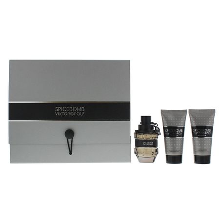 Viktor & Rolf Spicebomb 3 Piece Eau De Toilette Gift Set (Parallel Import)