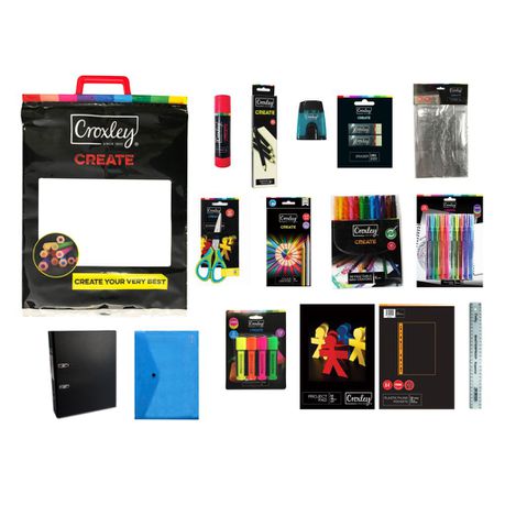 Croxley Create Stationery bag NO3 Buy Online in Zimbabwe thedailysale.shop