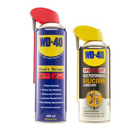 WD-40 Specialist Silicone Lubricant & WD-40 Multi-Use Product