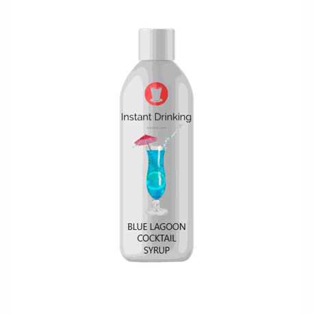 Blue Lagoon Cocktail Syrup 1lt