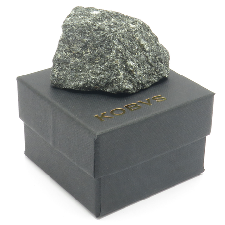 KOBVS Black Quartz raw uncut stone spiritual gift box