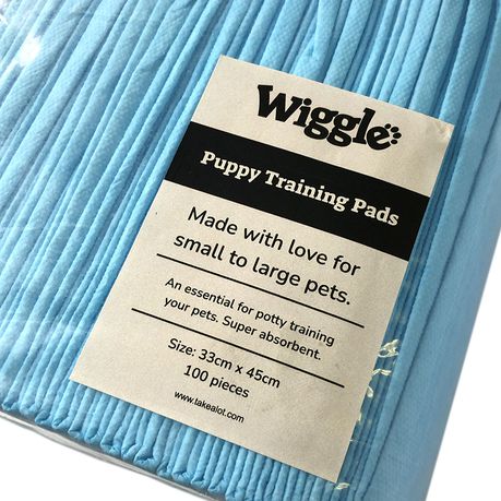 Wiggle - XSmall Disposable Puppy Training Pads - 100 Buy Online in Zimbabwe thedailysale.shop