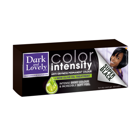 Dark and Lovely Color Intensity Permanent Color- Super Black Buy Online in Zimbabwe thedailysale.shop