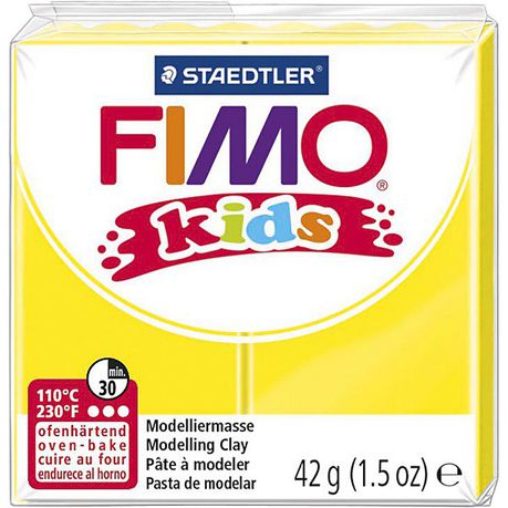 Staedtler Mod. clay Fimo kids yellow 42g Buy Online in Zimbabwe thedailysale.shop