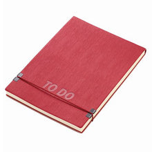 Load image into Gallery viewer, TROIKA Notepad A5 Productivity Notepad TO DO PAD Red
