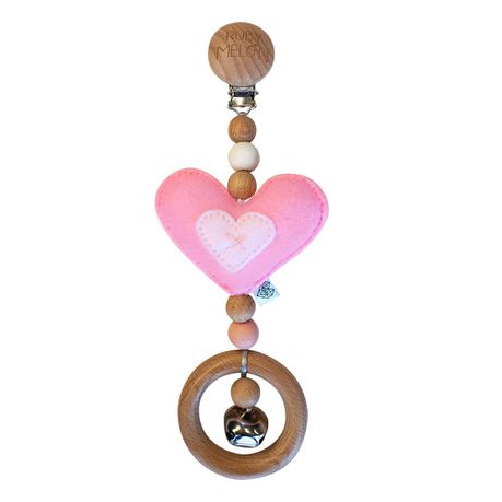 Ruby Melon Heartfelt Travel Dangle - Heart Buy Online in Zimbabwe thedailysale.shop