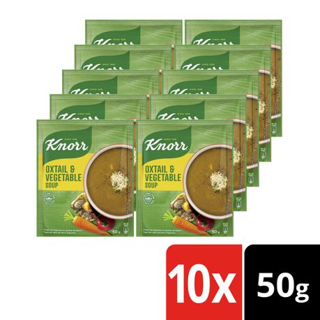 Knorr Oxtail & Vegetable Soup 10x50g