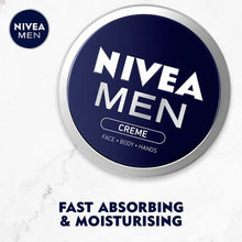 Load image into Gallery viewer, Nivea Men Face Cream Tin - 75ml
