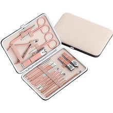 Load image into Gallery viewer, Rosegold Manicure Kit - 18 Pieces
