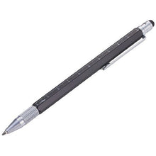 Load image into Gallery viewer, TROIKA Multitasking Ballpoint Pen CONSTRUCTION SLIM - Black
