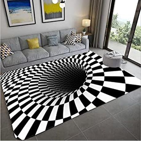 3D Optical illusion Rug Floor Mat- 200cm by 150cm Buy Online in Zimbabwe thedailysale.shop