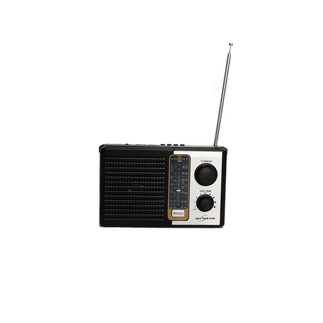 Ultra-Link Portable Retro AM/FM Radio-MP3 Playback-(0.5W) Buy Online in Zimbabwe thedailysale.shop