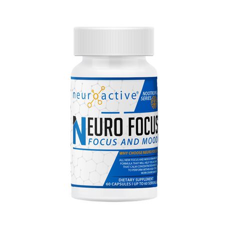 NeuroActive - Neuro Focus - 60s - Nootropic Focus & Mood Supplement Buy Online in Zimbabwe thedailysale.shop