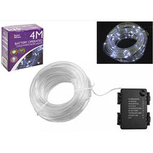 Load image into Gallery viewer, 40 Rope Lights Battery Operated. Cold White
