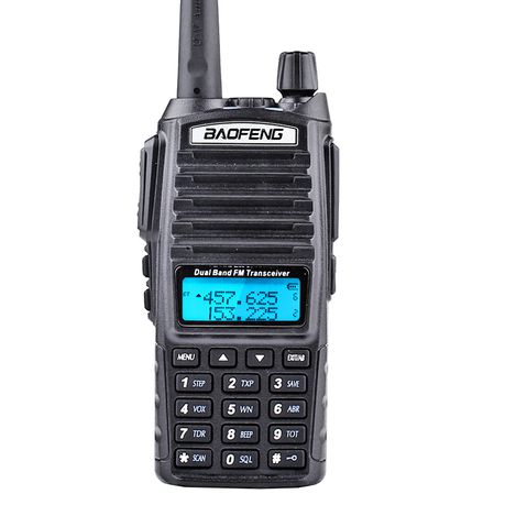 Long Range Vhf Uhf Transceiver Walkie-Talkie 5W PTT Handheld Radio UV-82 Buy Online in Zimbabwe thedailysale.shop