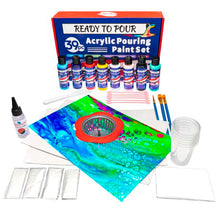 Load image into Gallery viewer, Aon-Art 39pc Acrylic Paint Pouring Set
