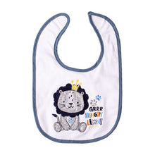 Load image into Gallery viewer, Baby Lion 2PK Jersey Bib
