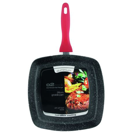 O2 Cook Grill Pan 26x4.5cm Buy Online in Zimbabwe thedailysale.shop