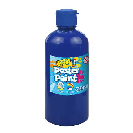 Bantex, Poster Paint 250ml - Blue