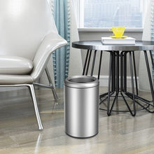 Load image into Gallery viewer, 12L Stainless steel auto sensor dustbin smart trash cans
