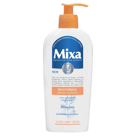 Mixa Body Lotion - Restoring Alantoin 250ml Buy Online in Zimbabwe thedailysale.shop