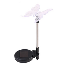 Load image into Gallery viewer, 4 Pack - Butterfly Solar Garden Fairy Light
