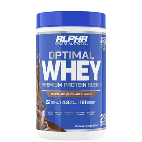 Alpha Sports Nutrition Optimal Whey Chocolate Buy Online in Zimbabwe thedailysale.shop