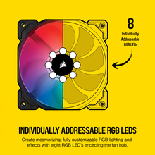 Load image into Gallery viewer, Corsair iCUE SP120 RGB PRO Performance 120mm Fan
