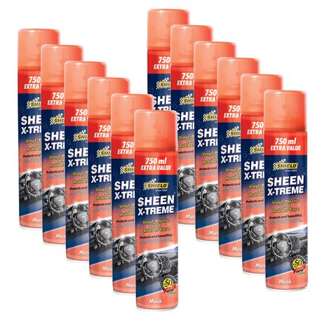 Shield - Sheen Xtreme 750ml - Musk- 12 Pack Buy Online in Zimbabwe thedailysale.shop