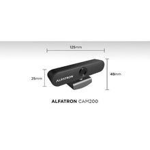 Load image into Gallery viewer, Alfatron CAM 200 Full HD USB Webcam for Video Conferencing and Gaming
